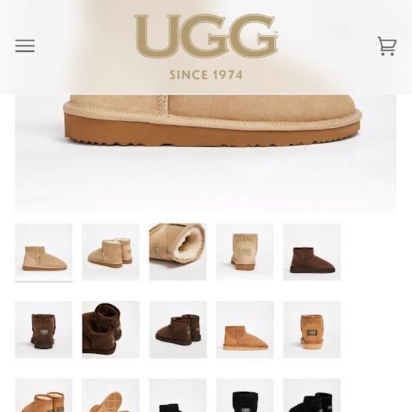 UGG BOOTS (PREOWNED) - Picture 3 of 6
